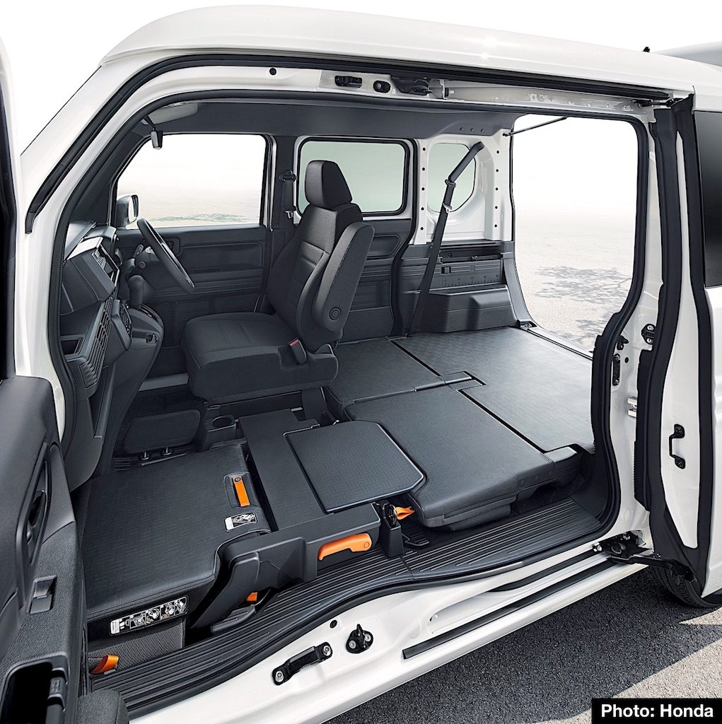 New Honda N Van Ready To Work In Japan Mini Size With Maxi Cargo
