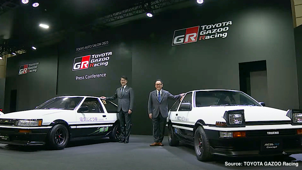2023 Tokyo Auto Salon – Toyota AE86 H2, BEV, GR Yaris Rally2, Prius  Modellista, Lexus RZ Sport – CarNichiWa®